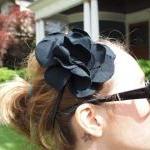Fabric Hair Flower Headband..